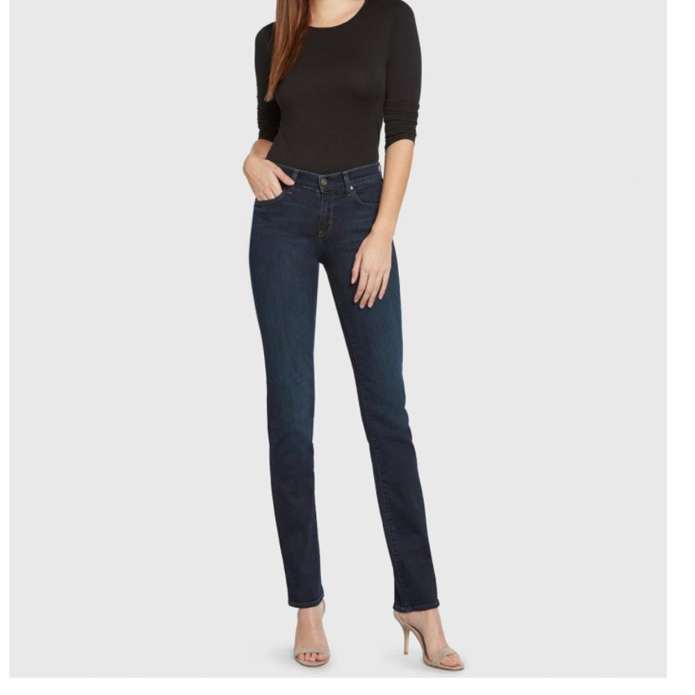 Principle Denim ULTRA Mid Ride Straight Leg Jeans